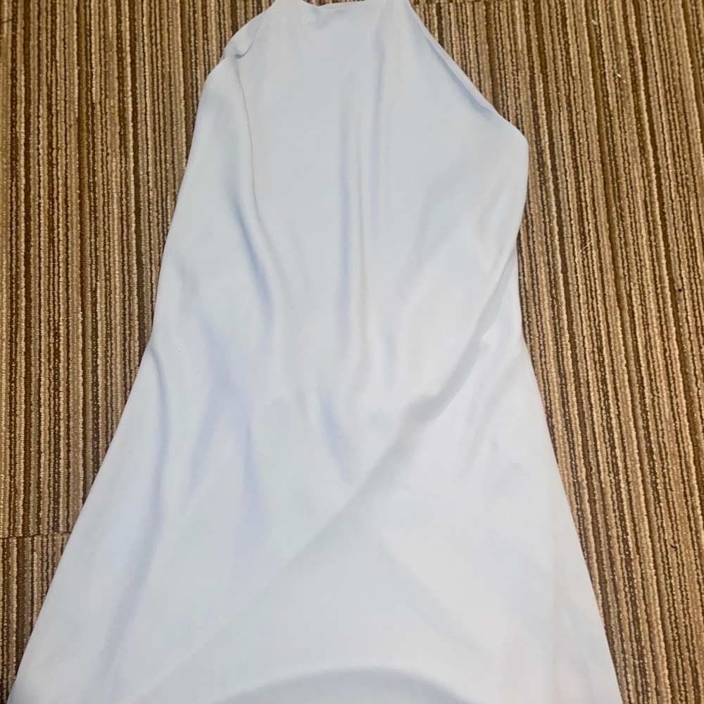 Revolve NBD Flora Dress - light blue halter - Picture 7 of 7